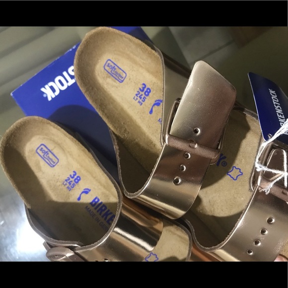 Birkenstock waxy leather sz 38(7-7.5) 36 - Picture 5 of 7